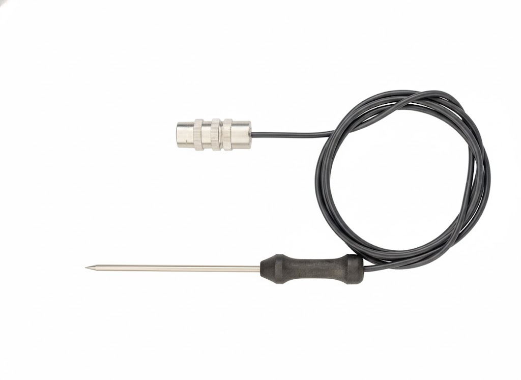 High Temperature RTD Meat Probe with Compression Fitting