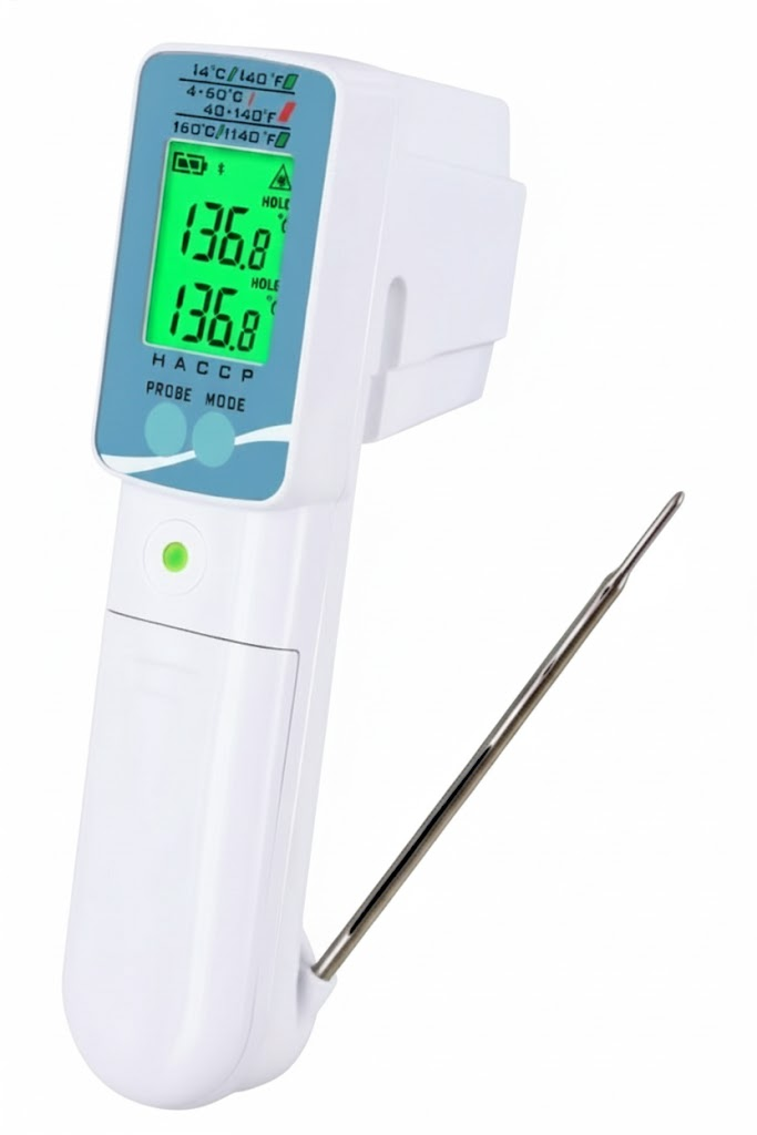 HY-STP701 Wireless Infrared & Thermocouple Thermometer